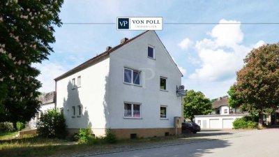 Wohnraum satt!
Einfamilienhaus, Dachgeschosswohnung, angeschlossener Gasthof mit Pension - provisio