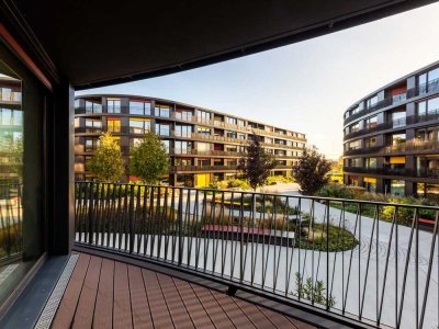 Komfortable 3-Zimmer-Wohnung mit Kühldecken in Tech-Standort Dresden – Marina Garden
