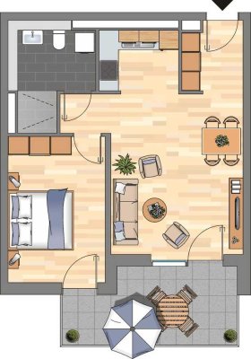 Neubau noch frei --Wohnung in Bonn Endenich -