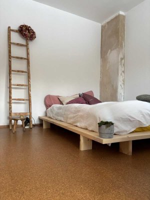Exklusive 1-Raum-Erdgeschosswohnung mit Balkon zum GrosseGarten EBK in Berlin Britz (Neukölln)