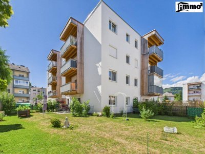 Wohnen im Grünen – elegante Gartenwohnung in zentraler Villacher Lage