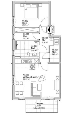 Hochwertige 2,5-Zimmer EG-Wohnung mit Terrasse & großem Garten – Neubau, Top-Ausstattung