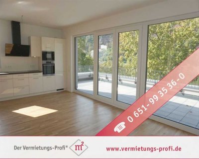 Exklusives Penthouse mit 2 Schlafzimmern, EBK und Dachterrasse mit Moselblick
