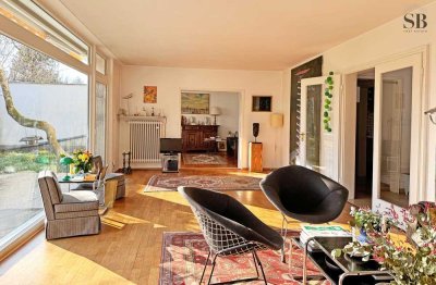 Einfamilienhaus mit großem Garten in ruhiger Lage in Grünwald