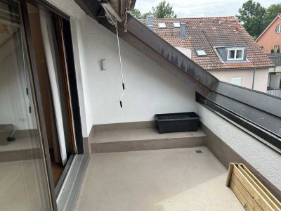 Dachterrassenwohnung mit Bergblick