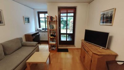 1-Zimmer Wohnung mit Terrasse in München Maxvorstadt befristet vom 12.11.2025 bis 3.3.2026