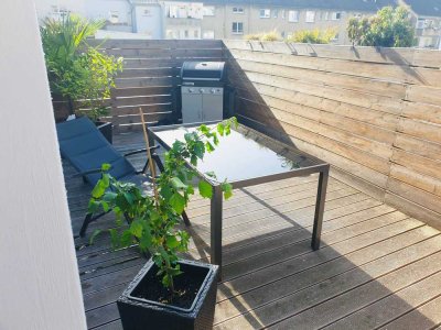 Do-Klinikviertel:  Modern. helle 2,5 Zi -Whg. | sehr große Terrasse | Parkett | KFW | Stellplätze