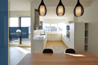 NEU: Penthouse-Flair im Bachviertel - teilmöbliert