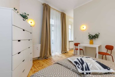 Wohnen am Weinbergspark – Charmante Studio-Apartments im repräsentativem Altbau von 1910!