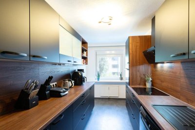 Schöne, renovierte Familienwohnung mit 3 Zimmer (4 Zi möglich), Loggia und Garagenplatz: Nähe U6 und Donaukanal