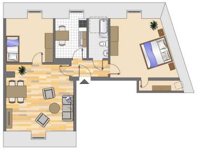 3-Zimmer-Wohnung in Herne Sodingen