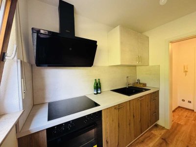 Frisch renovierte 2,5-Zimmer Wohnung mit großer Terrasse, Garten und Garage in Erlenbach; ab Oktober