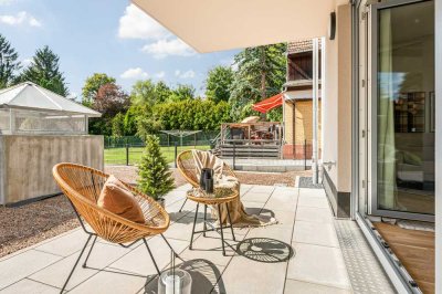 Komfortables und modernes Wohnen mit Garten
