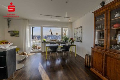 Attraktive, renovierte 3 Zimmer Wohnung mit sonnigem Balkon zum Selbstbezug