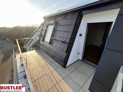 Neubauprojekt CALVI |1,5 Zimmer Terrassenwohnung im Dachgeschoß in ruhiger Grünlage |Provisionsfrei!
