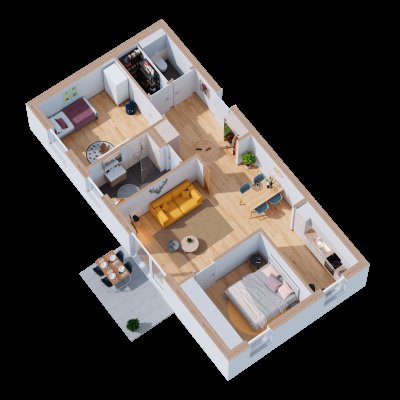 Ihr neues Zuhause in Perg: Teilmöblierte 3 Zimmer Wohnung mit Terrasse und Garten
