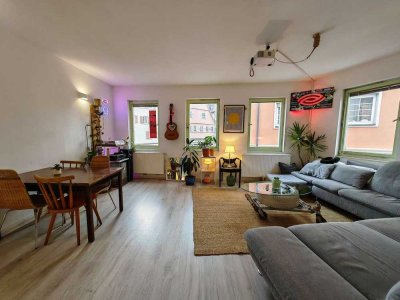 105 m² Maisonette-Wohnung mit 25 m² Dachterrasse im historischen Imhof-Areal – Schwäbisch Gmünd
