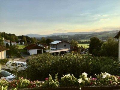 Zentrale, ruhige 3-Zimmer-Wohnung mit Balkon und toller Aussicht in Weiler