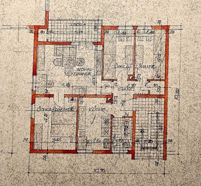 Erstbezug nach Sanierung: 4-Zimmer-Wohnung mit Balkon in Ludwigshafen-Süd