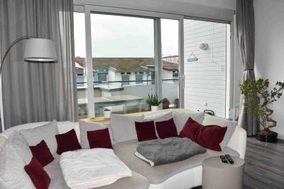 Helle 2 Zimmer-Penthouse-Wohnung mit großer Dachterrasse in Bietigheim-Bissingen
