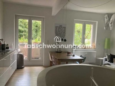 Tauschwohnung: 4-Zimmer EG Maisonette-Whg. gegen 4 Zimmer Balkon