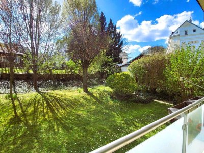 BALKONWOHNUNG IN RUHIGER STADTLAGE MIT EINEM IDYLLISCHEN GEMEINSCHAFTSGARTEN, DER SICH WIE DER EIGENE ANFÜHLT
