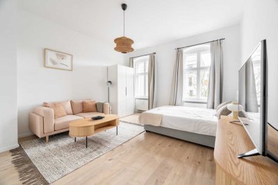 Gemütliche 1-Zimmer Wohnung in Friedrichshain - voll möbliert