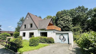 Gemütliches Einfamilienhaus mit malerischem Ausblick mit großem Grundstück | Entspannung & Natur