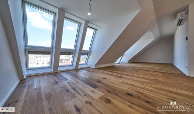 NEU! • Erstbezug • 6 DG-Wohnungen • Weitblick • 1050 Wien