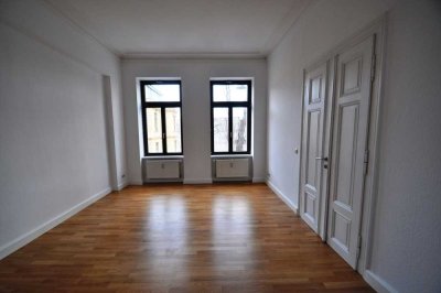 3-Raum Wohnung mit Parkett + Stuck + großem Balkon im 3.OG mit Lift, am Zoo