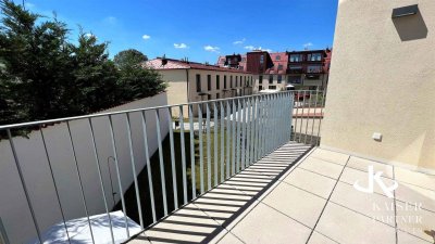 Moderne 2-Zi-Wohnung mit Balkon &amp; Grünblick!