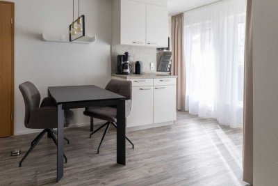 Gemütliche, voll möblierte 1-Zimmer-Wohnung in ruhiger Lage mit Parkplatz