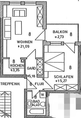 Ansprechende 2-Zimmer-Wohnung in 86825, Bad Wörishofen