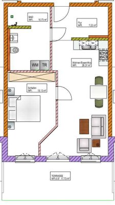 Ihr neues, barrierefreies Zuhause  Wohnung 2