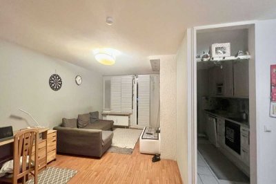 Gut geschnittene Drei-Zimmer-Wohnung auf mehreren Ebenen mit Loggia!