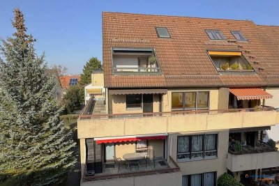 Sonnige Dachterrasse: Großzügiges Wohnen in ruhiger, stadtnaher Lage