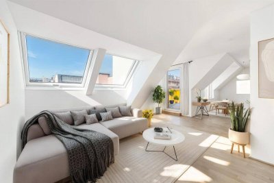 SOLEY - Dem Himmel so nah! 2-Zimmer-Dachgeschoß-Wohnung
