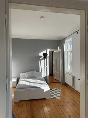 Charmante, helle und hochwertig möblierte 3-Zimmer-Wohnung Hannovers Südstadt