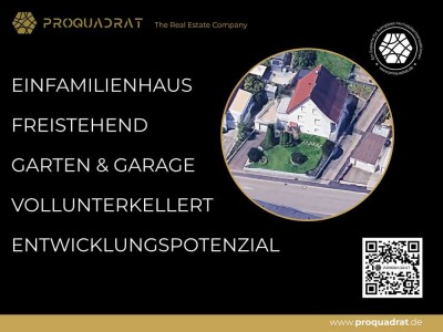 Einfamilienhaus mit Garten und Potenzial in gewachsener Wohnlage