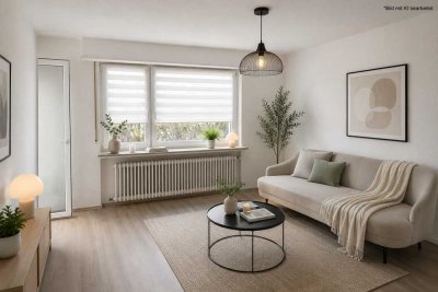 Sonnige Aussichten: 2 Zimmer mit Loggia