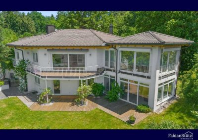 Rarität in Seulbitz! Luxus-Villa mit Panoramablick in traumhafter Lage von Bayreuth