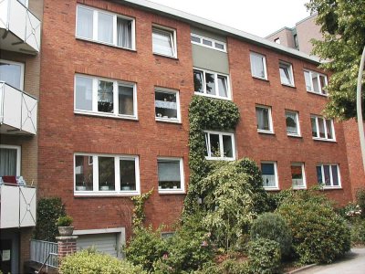 Moderne "Erdgeschoss" 2 Zimmer Wohnung mit Terrasse in Wandsbek