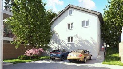 NEUBAU KFW 40_Wohnung 2ZKB mit Balkon zum Verkauf_Haus 3