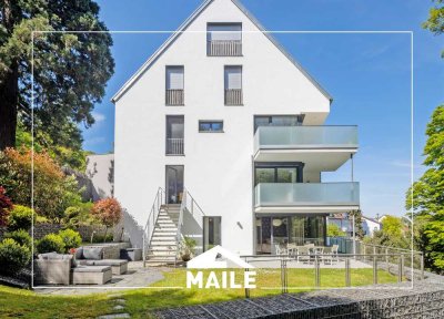 Repräsentatives Garten-Maisonette-Refugium am Bopser-Wald