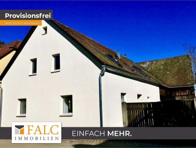 Einfach Mehr: Erstbezug nach Kernsanierung. EFH, 2 Scheunen. Ruhige Ortslage. 92559 Winklarn. Frei.