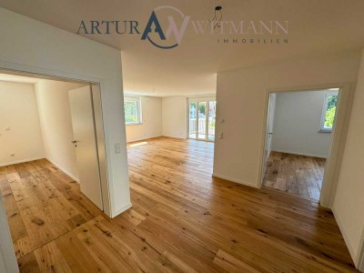 Neubau-Highlight: 3-Zi.-Wohnung mit 94,9 m² – sofort frei, Einbauküche inklusive