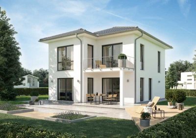 Charmante Villa mit Balkon im schönen Gornau!