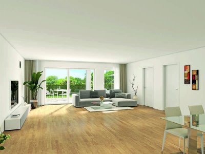 3-Zi.-Whg. m. Terr. und Gartenanteil -2. Bauabschnitt-