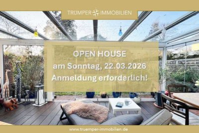 Großzügige Doppelhaushälfte mit Wintergarten in Volksdorf
