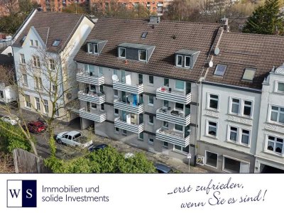 Gemütliche 2 Zimmer-Wohnung (abgewandt der Straße!) mit großem Balkon!